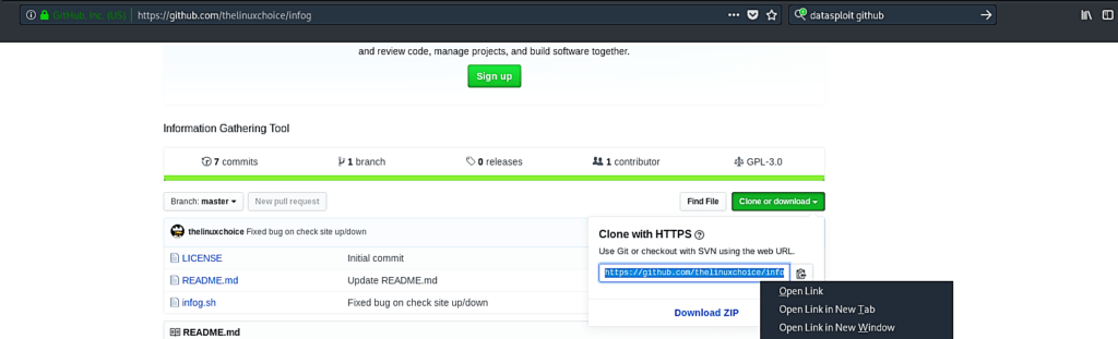 InfoG - Open-source information gathering tool – July 30, 2026
