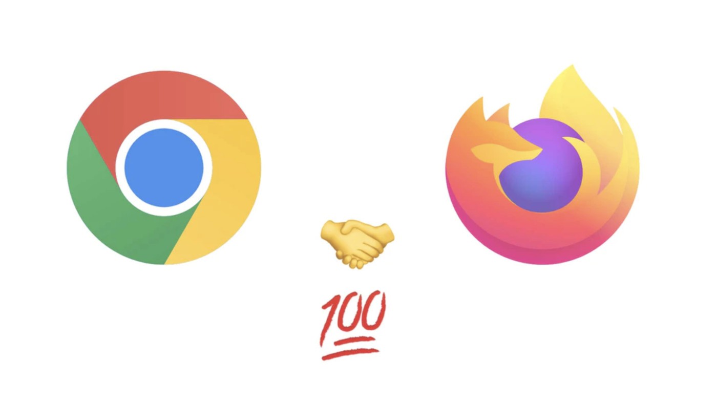 Firefox and Chrome 100 versions